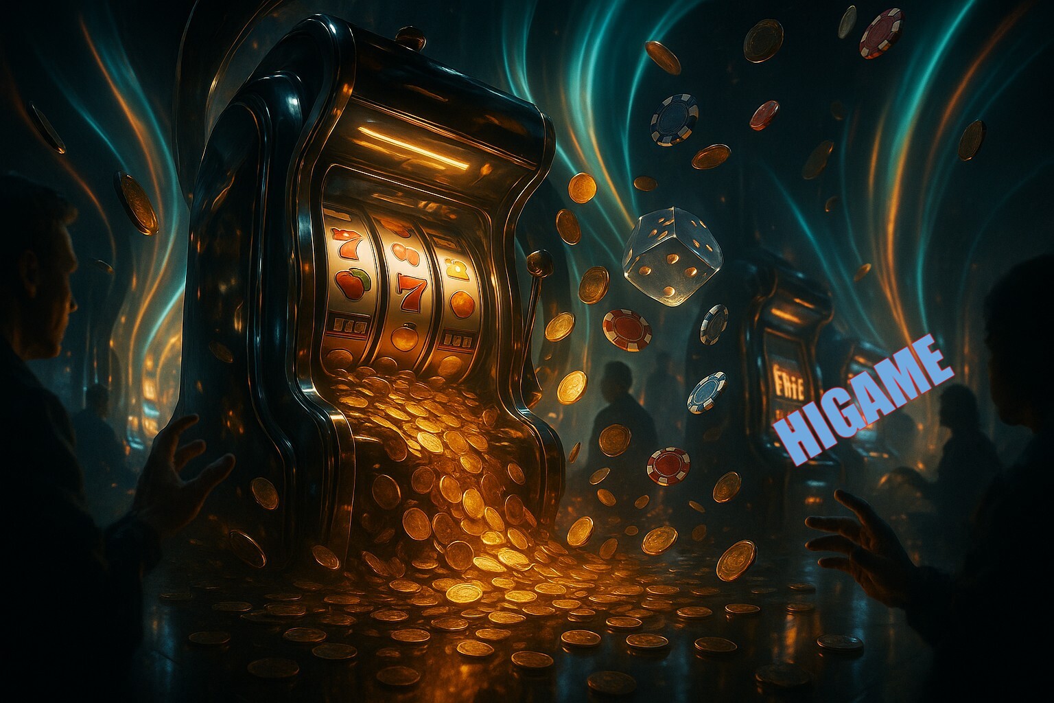 Diversos jogos de caça-níqueis