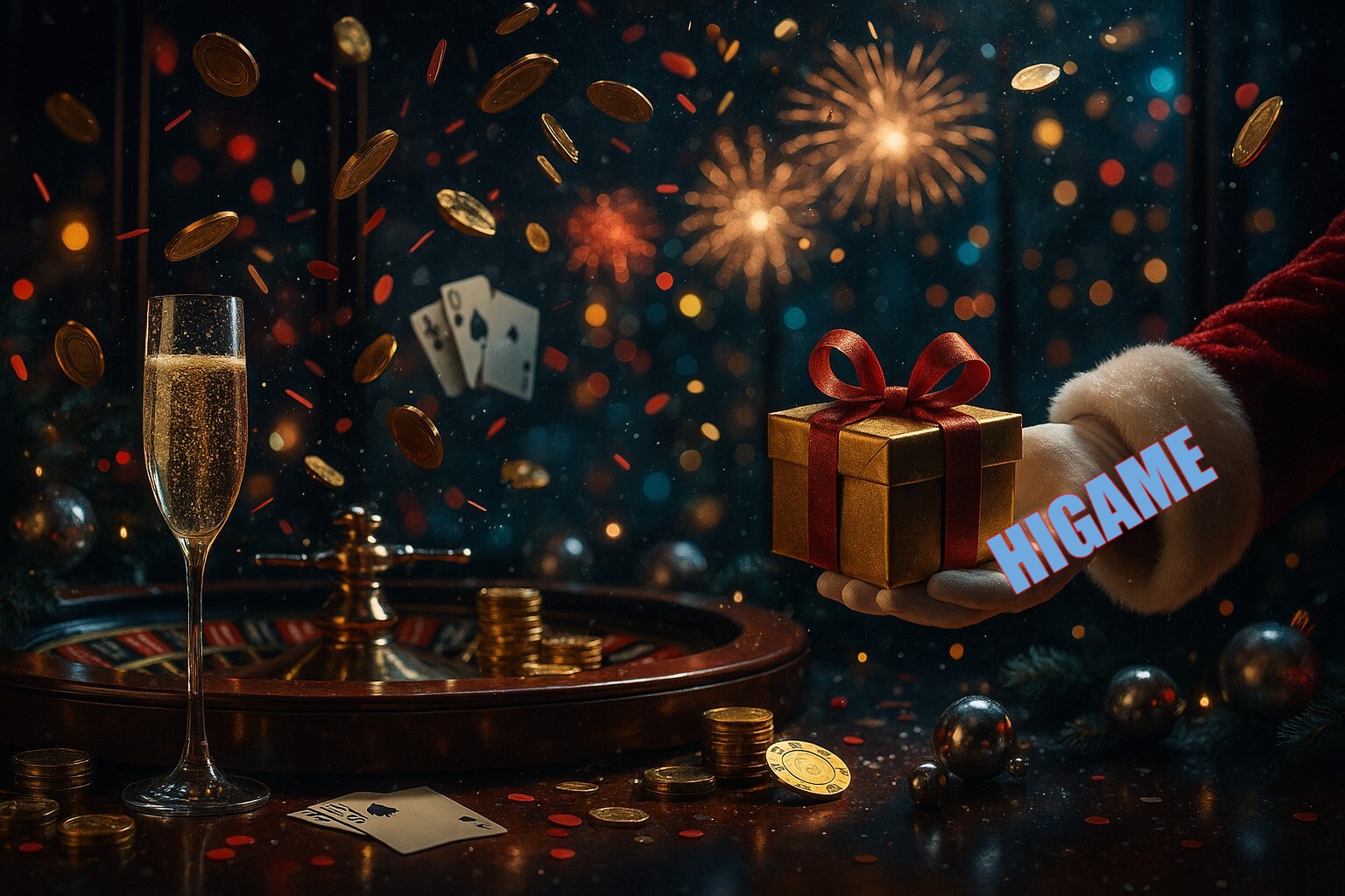Promoções de Ano Novo no HIGAME